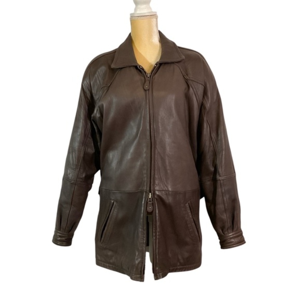 Georgetown Leather Design soft leather coat, size S